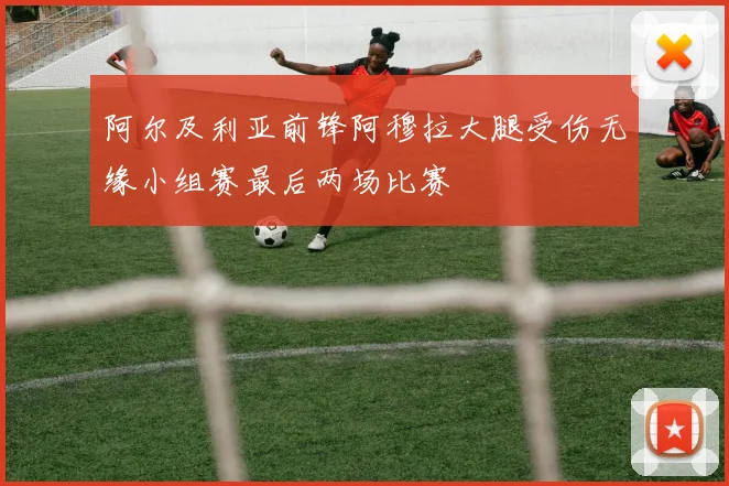阿尔及利亚前锋阿穆拉大腿受伤无缘小组赛最后两场比赛